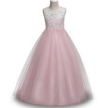 Load image into Gallery viewer, Kids Wedding Summer Party Dresses For Girls Birthday Princess Clothes Children Toddler Elegant Formal Vestido Infant 3-14 years