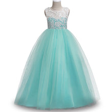 Load image into Gallery viewer, Kids Wedding Summer Party Dresses For Girls Birthday Princess Clothes Children Toddler Elegant Formal Vestido Infant 3-14 years