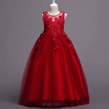 Load image into Gallery viewer, Kids Wedding Summer Party Dresses For Girls Birthday Princess Clothes Children Toddler Elegant Formal Vestido Infant 3-14 years