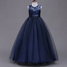 Load image into Gallery viewer, Kids Wedding Summer Party Dresses For Girls Birthday Princess Clothes Children Toddler Elegant Formal Vestido Infant 3-14 years