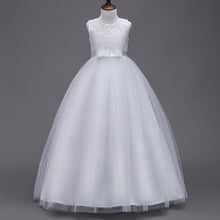 Load image into Gallery viewer, Kids Wedding Summer Party Dresses For Girls Birthday Princess Clothes Children Toddler Elegant Formal Vestido Infant 3-14 years