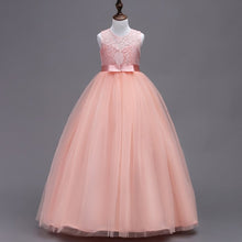 Load image into Gallery viewer, Kids Wedding Summer Party Dresses For Girls Birthday Princess Clothes Children Toddler Elegant Formal Vestido Infant 3-14 years