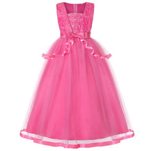 Load image into Gallery viewer, Kids Wedding Summer Party Dresses For Girls Birthday Princess Clothes Children Toddler Elegant Formal Vestido Infant 3-14 years