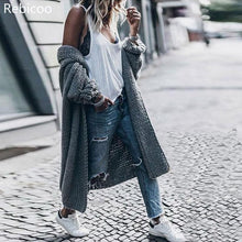 Load image into Gallery viewer, Loose Chunky Cardigan Oversized Cardigan