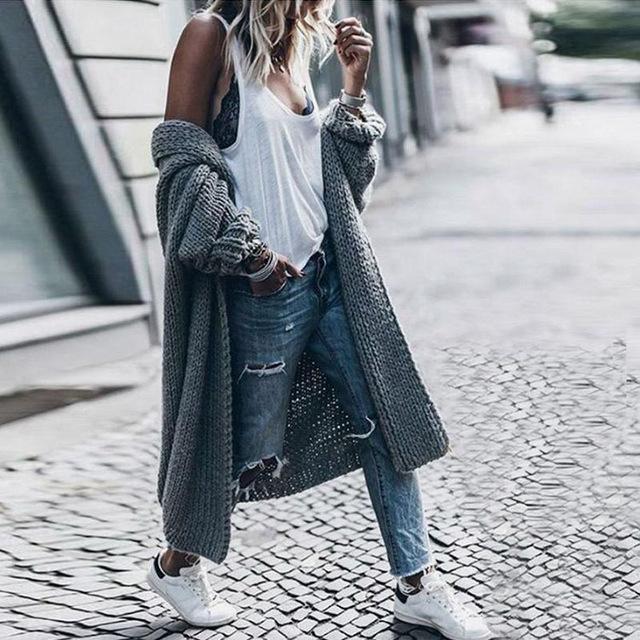 Loose Chunky Cardigan Oversized Cardigan