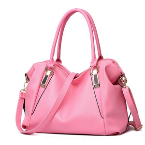 Herald Fashion Designer Women Handbag Female PU Leather Bags Handbags Ladies Portable Shoulder Bag Office Ladies Hobos Bag Totes