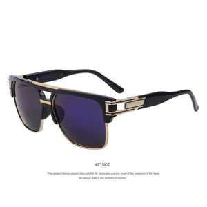 Men Luxury Brand Sunglasses Vintage Oversize Square Sun Glasses