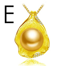 Load image into Gallery viewer, FENASY charm Shell design Pearl Jewelry,Pearl Necklace Pendant,925 sterling silver jewelry ,fashion necklaces for women 2018 new