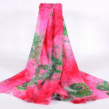 Load image into Gallery viewer, Plaid Pure Silk Scarf  Female Apparel Accessories Brand Long Scarves Wraps Summer 100% Silk Scarf Tippet Beach Shawl 200*110cm