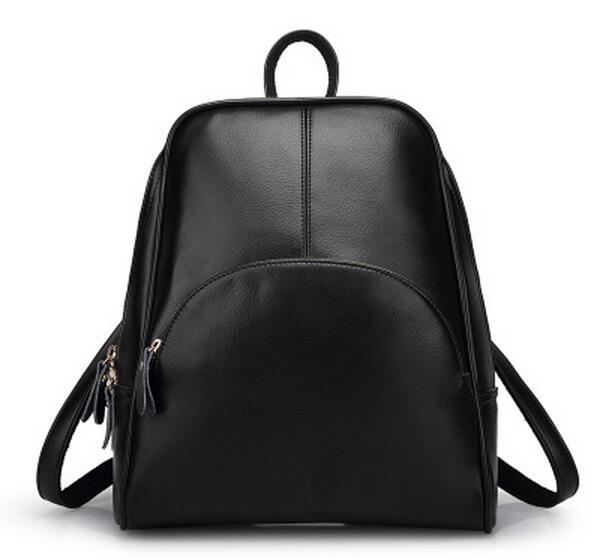 2017 100% Real Soft Genuine Leather Women Backpack Woman Korean Style Ladies Strap Laptop Bag Daily Backpack Girl School N014