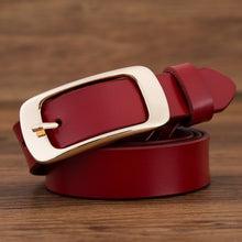 Load image into Gallery viewer, Fashion brand 100% genuine leather women belt