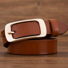 Load image into Gallery viewer, Fashion brand 100% genuine leather women belt
