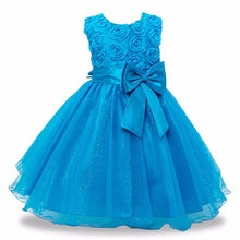 Load image into Gallery viewer, Kids Birthday Princess Party Dress for Girls