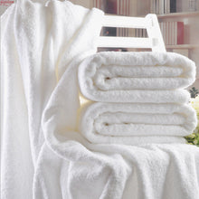Load image into Gallery viewer, 70x140cm Hotel Luxury Embroidery White Bath Towel Set 100% Cotton Large Beach Towel Brand Absorbent Quick-drying Bathroom Towel