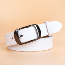 Load image into Gallery viewer, Wide belts for women 100% genuine leather soft cowhide high quality solid design ceinture femme luxury cinturones mujer strap