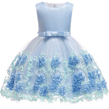 Load image into Gallery viewer, Kids Birthday Princess Party Dress for Girls