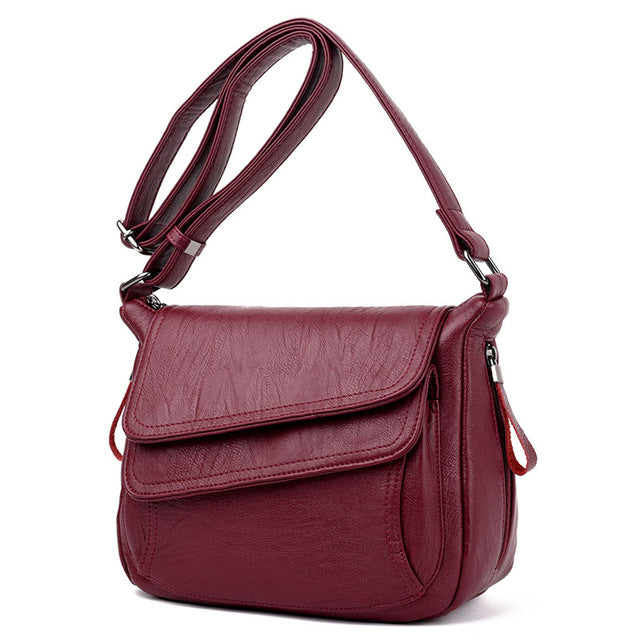 7 Colors Leather Luxury Handbags Women Bags Designer Women Messenger Bags Summer Bag Woman Bags For Women 2018 White Sac A Main