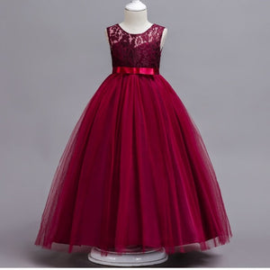 Kids Wedding Summer Party Dresses For Girls Birthday Princess Clothes Children Toddler Elegant Formal Vestido Infant 3-14 years