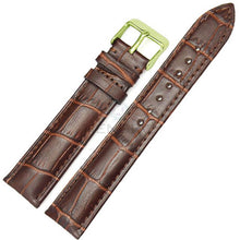 Load image into Gallery viewer, Watchbands 100% Genuine Leather Men Watch Strap Band Fashion Women Soft Bracelet 18mm 19mm 20mm 21mm 22mm 24mm Belt Accessories