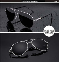 Load image into Gallery viewer, Aviation Metal Frame Quality Oversized Polarized Brand Design  Sunglasses