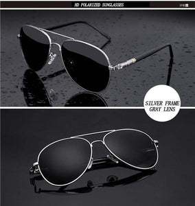 Aviation Metal Frame Quality Oversized Polarized Brand Design  Sunglasses