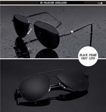 Load image into Gallery viewer, Aviation Metal Frame Quality Oversized Polarized Brand Design  Sunglasses