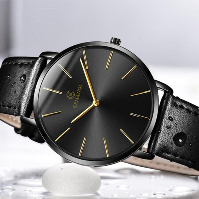Top Brand Luxury Ultra-thin Wrist Watch