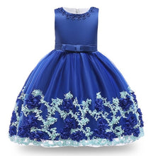 Load image into Gallery viewer, Kids Birthday Princess Party Dress for Girls