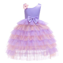 Load image into Gallery viewer, Kids Birthday Princess Party Dress for Girls