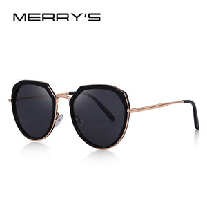 MERRYS DESIGN Women Luxury Polarized Sunglasses Metal Temple UV400 Protection S6222