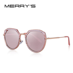 MERRYS DESIGN Women Luxury Polarized Sunglasses Metal Temple UV400 Protection S6222