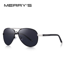 Load image into Gallery viewer, MERRYS Men Classic Pilot Sunglasses HD Polarized Aluminum Driving Sun glasses Luxury Shades UV400 S8513