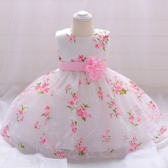 Summer baby dress for Girls Clothes Newborn Infant Baby Dress Kids Party  Princess Tutu For Girls 1st birthday Dresses girls NEW