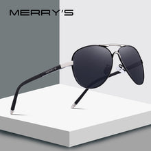Load image into Gallery viewer, MERRYS Men Classic Pilot Sunglasses HD Polarized Aluminum Driving Sun glasses Luxury Shades UV400 S8513