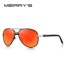 Load image into Gallery viewer, MERRYS Men Classic Pilot Sunglasses HD Polarized Aluminum Driving Sun glasses Luxury Shades UV400 S8513