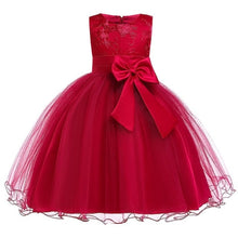 Load image into Gallery viewer, Kids Birthday Princess Party Dress for Girls