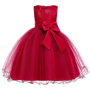 Kids Birthday Princess Party Dress for Girls