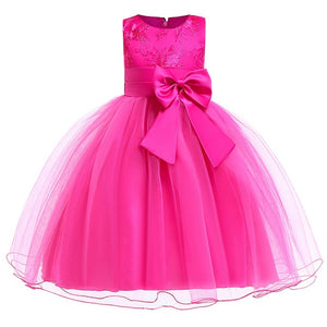 Kids Birthday Princess Party Dress for Girls