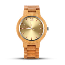 Load image into Gallery viewer, Fashion Men&#39;s Wood Watch Luxury Wooden Watch Men Watch Unique Full Wood Men&#39;s Wrist Watches
