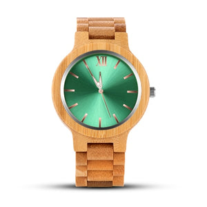 Fashion Men's Wood Watch Luxury Wooden Watch Men Watch Unique Full Wood Men's Wrist Watches