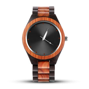 Luxury Wood Watch Men Unique Wooden Watches Fashion Creative Men's Watch Men Watch Wooden Clock