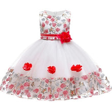 Load image into Gallery viewer, Kids Birthday Princess Party Dress for Girls