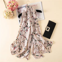 Load image into Gallery viewer, Spring  Luxury Silk Scarf For Women Geometric Print Bandana New Fashion Scarves Female Beach Towel Winter Shawl and Wrap Hijab