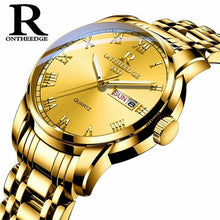 Load image into Gallery viewer, Waterproof Auto Date Silver Steel Mens Watch