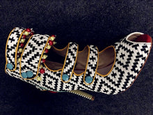 Load image into Gallery viewer, Summer Peep Toe Multicolors Beadings  Ankle Boots